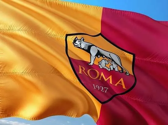 roma calcio bandiera