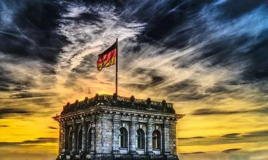 bundestag- bandiera germania