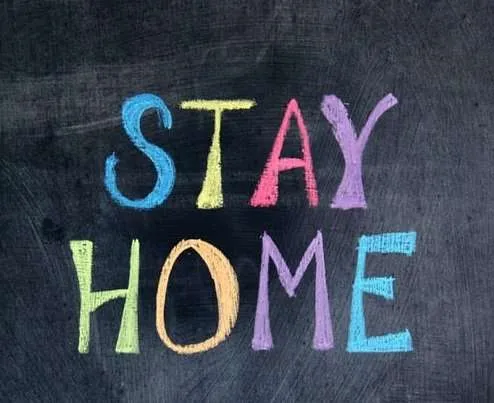 stay home a colori