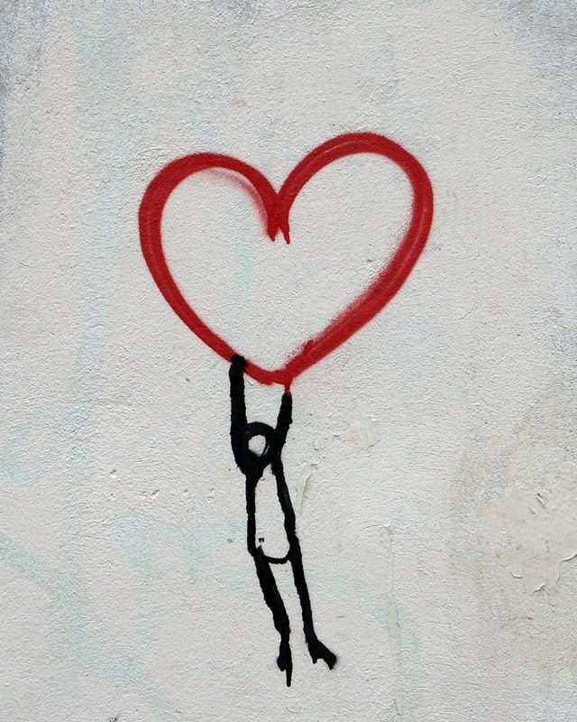 graffito cuore