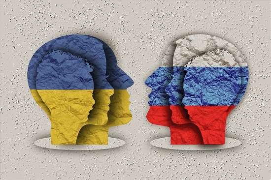 ucraina russia bandiere