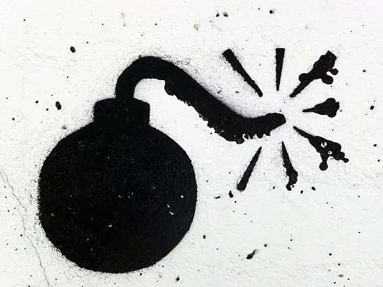 bomba graffito