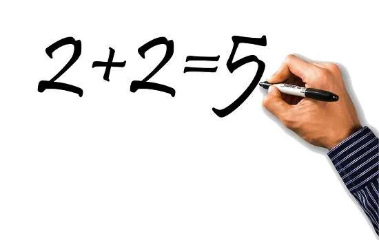 errore 2+2=5