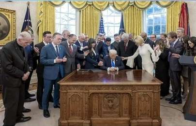 trump ultima cena